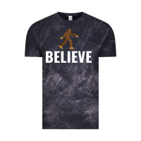 Believe Bigfoot White Vintage Tee | Teevron