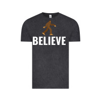 Vintage Black believe bigfoot white Vintage Tee - artisFamous