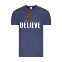 Vintage Denim believe bigfoot white Vintage Tee - artisFamous