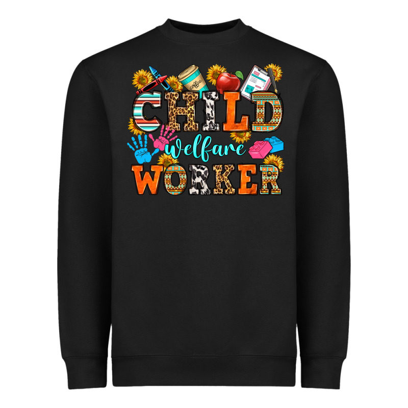 Child Welfare Worker Heavyweight Sweatshirt by OliviaCreatesArt | Teevron