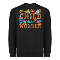 Black child welfare worker Heavyweight Sweatshirt - OliviaCreatesArt