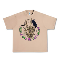 Burro People Give Me The Creeps Urban Heavy Tee - texasbilliewilder