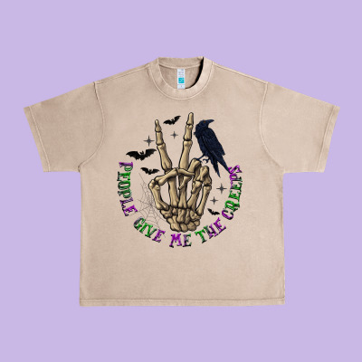 People Give Me The Creeps Urban Heavy Tee Designed By Texasbilliewilder