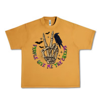 Peanut Butter People Give Me The Creeps Urban Heavy Tee - texasbilliewilder