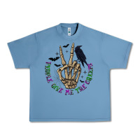 Pebble Blue People Give Me The Creeps Urban Heavy Tee - texasbilliewilder