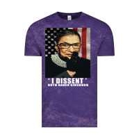 Cloud Purple Notorious R.B.G. Funny Progressive, Liberal Ruth Bader Ginsburg Vintage Tee - artisFamous
