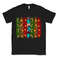 Black christmas brushstrokes Classic Tee - RanaPortraitStore