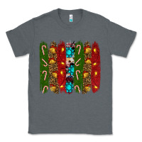 Charcoal Heather christmas brushstrokes Classic Tee - RanaPortraitStore
