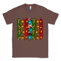 Chestnut christmas brushstrokes Classic Tee - RanaPortraitStore