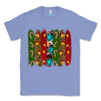 Colony Blue christmas brushstrokes Classic Tee - RanaPortraitStore