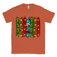 Copper christmas brushstrokes Classic Tee - RanaPortraitStore