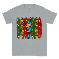 Heather Grey christmas brushstrokes Classic Tee - RanaPortraitStore