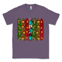Lavender christmas brushstrokes Classic Tee - RanaPortraitStore
