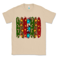 Mushroom christmas brushstrokes Classic Tee - RanaPortraitStore
