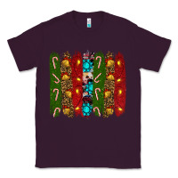 Plum christmas brushstrokes Classic Tee - RanaPortraitStore