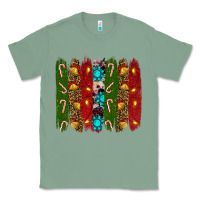 Sage christmas brushstrokes Classic Tee - RanaPortraitStore
