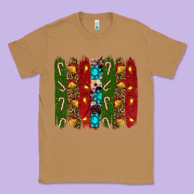 Christmas Brushstrokes Classic Tee Designed By Ranaportraitstore