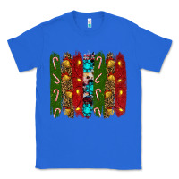 True Royal christmas brushstrokes Classic Tee - RanaPortraitStore