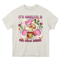 Cream its abuelita and pan dulce season mexican santa Heavy Core Tee - MaliasSmallBusiness