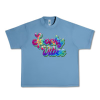 Pebble Blue spooky vibes Urban Heavy Tee - JahusDesignShop