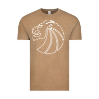 Vintage Coffee outline seven lions Vintage Tee - artisFamous