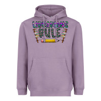 Lavender librarians rule Heavyweight Hoodie - CowhideDigitalArt