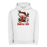 Pigment Lunar Rock christmas nurse life gnome Urban Hoodie - BarkalooDesign
