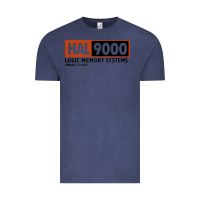 Vintage Denim hal 9000 logic memory systems urbana illinois Vintage Tee - artisFamous