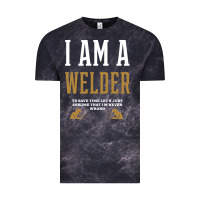 Cloud Black I Am A WELDER - WELDER Job Gift Funny Vintage Tee - artisFamous