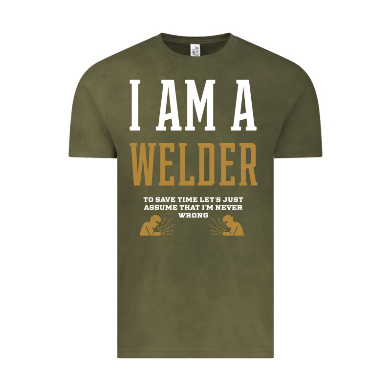 I Am A Welder - Welder Job Gift Funny Vintage Tee by artisFamous | Teevron