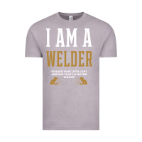Vintage Zinc I Am A WELDER - WELDER Job Gift Funny Vintage Tee - artisFamous