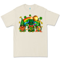 Bone st. patricks  gnomies with rainbow Premium Tee - BundleAndBundleShop