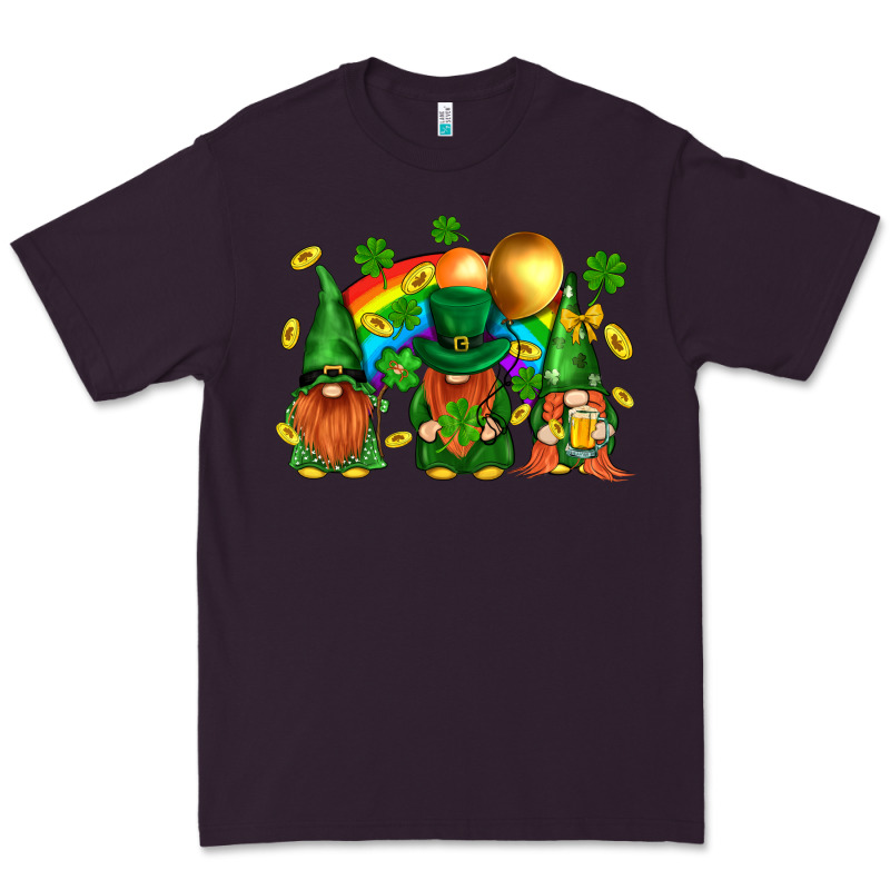 St. Patricks  Gnomies With Rainbow Premium Tee by BundleAndBundleShop | Teevron