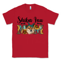 Red western shiba inu mom Classic Tee - RanaPortraitStore