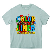 Arona color outside the liner autism awareness Heavy Core Tee - JahusDesignShop