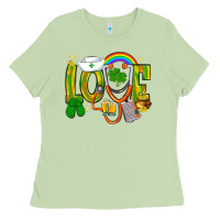 Matcha St. Patrick's Love Nurse Ladies Tee - BundleAndBundleShop