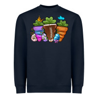 Navy Football Easter sports carrots Heavyweight Sweatshirt - OliviaCreatesArt