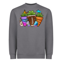 Football Easter Sports Carrots Heavyweight Sweatshirt | Teevron