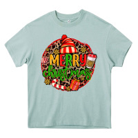 Arona merry leopard merry christmas Heavy Core Tee - MaliasSmallBusiness