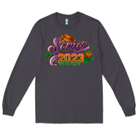Smoke Senior 2023 basketball Long Sleeve Tee - HowdyJamesFarm