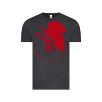 Vintage Black nerv  evangelion Vintage Tee - artisFamous