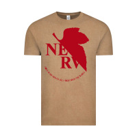 Vintage Coffee nerv  evangelion Vintage Tee - artisFamous