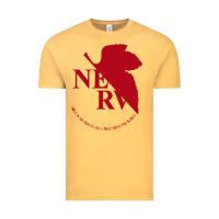 Vintage Mustard nerv  evangelion Vintage Tee - artisFamous