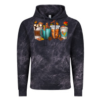 Cloud Black Thankful Coffee Cups Vintage Hoodie - texasbilliewilder