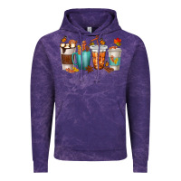 Cloud Purple Thankful Coffee Cups Vintage Hoodie - texasbilliewilder