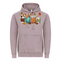 Vintage Zinc Thankful Coffee Cups Vintage Hoodie - texasbilliewilder
