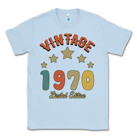 Dusty Blue Vintage 1970 Limited Edition Classic Tee - Bettercallsaul