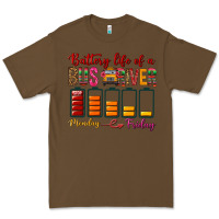 Cacao Battery Life Of A Bus Driver Premium Tee - BundleAndBundleShop