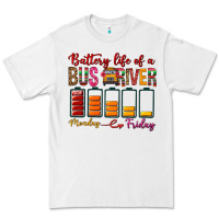 Battery Life Of A Bus Driver Premium Tee | Teevron