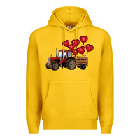 Lemon farm tractor Premium Hoodie - RanaPortraitStore